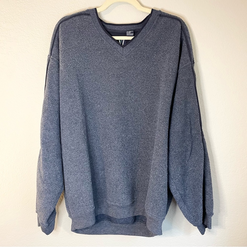 AZ Sport V Neck Pullover Sweater SOFT